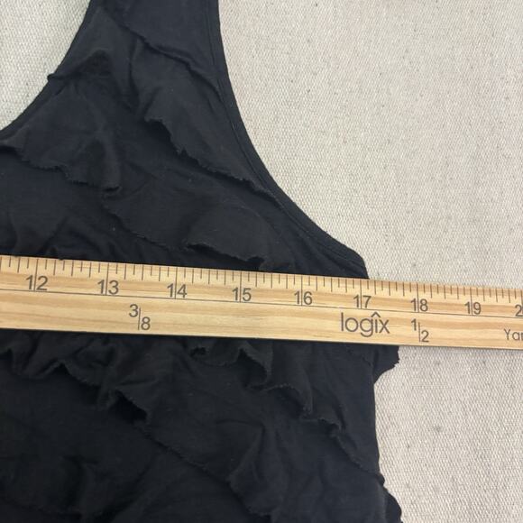 Kimchi Blue Women's Boho Whimsigoth Tiered Ruffle Top Size S Simplicity Chic - Picture 4 of 8